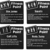Fitness Point - Exercise Station Panels